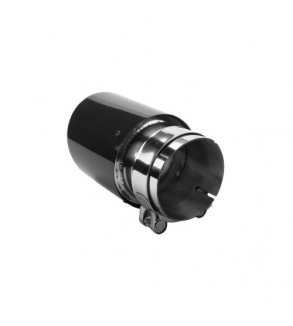 Ornament toba cu carcasa din carbon lucios  Cod: O89-63L