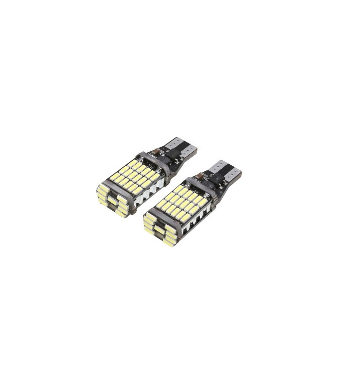 Bec T15 45SMD 4014 12V Canbus 600 lumen Lumina alba Cod: HH020 Bec T15 45SMD 4014 12V Canbus 600 lumen Lumina alba Cod: HH020