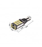 Bec T15 45SMD 4014 12V Canbus 600 lumen Lumina alba Cod: HH020