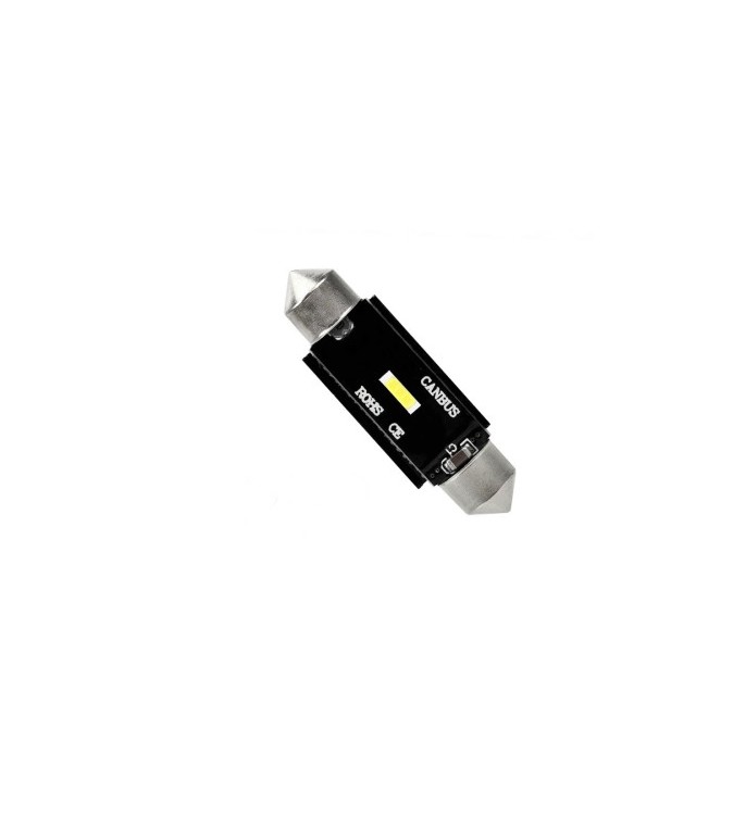 Bec sofit 36mm SMD 1860  12V  Canbus  300 lumen Lumina alba Cod: HH029