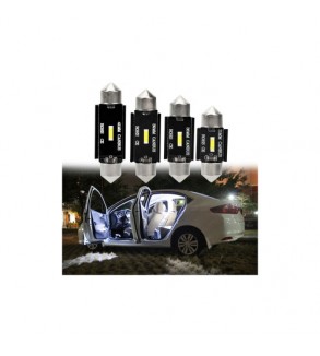 Bec sofit 36mm SMD 1860  12V  Canbus  300 lumen Lumina alba Cod: HH029