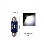 Bec sofit 39mm SMD 1860  12V  Canbus  300 lumen Lumina alba Cod: HH030