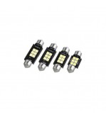 Bec sofit 36mm 6SMD 3030 12V  Canbus 300 lumen Lumina alba Cod: HH032