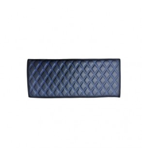 Covoras tunel  material mocheta  Negru cusatura albastra  25x60cm