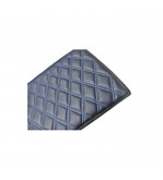 Covoras tunel  material mocheta  Negru cusatura albastra  25x60cm