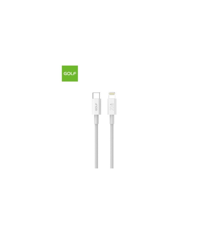 Cablu Iphone Type C 1 metru 20W, 3A Fast Charging, alb Cod: GC-119I Cablu Iphone Type C 1 metru 20W, 3A Fast Charging, alb Cod: GC-119I