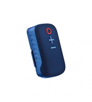 Boxa portabila Akai ABTSW-S10, compacta, Hands Free, IPX5, Albastra