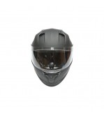 Casca moto integrala negru mat cu viziera transparenta si ochelari de soare, marimea L Arcane II Cod: DISTM82