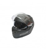 Casca moto integrala negru mat cu viziera transparenta si ochelari de soare, marimea L Arcane II Cod: DISTM82
