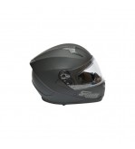 Casca moto integrala negru mat cu viziera transparenta si ochelari de soare, marimea L Arcane II Cod: DISTM82