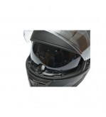 Casca moto integrala negru mat cu viziera transparenta si ochelari de soare, marimea L Arcane II Cod: DISTM82