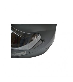 Casca moto integrala negru mat cu viziera transparenta si ochelari de soare, marimea L Arcane II Cod: DISTM82
