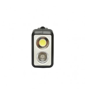 Kit iluminat portabil LED cu 3 becuri-proiector, panou solar si baterie 6V, 4.5 Ah pentru pescuit camping GD-7COB Cod: DISLK19