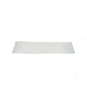 Set 100 coliere plastic 4.8x360mm, albe Cod: BK80302