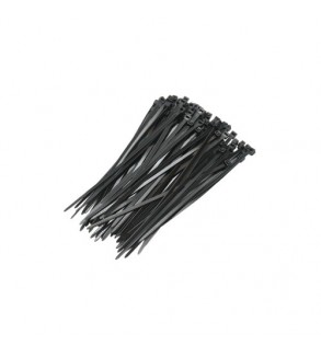 Set 100 coliere  plastic 3.6x140mm negru  Cod: DISMB01