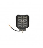 Proiector patrat LED cu DRL 9-80V, 48W, alb-galben, carcasa aluminiu IP67 Cod: DISPV94