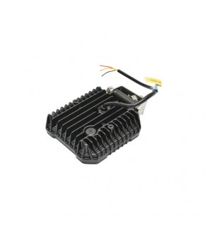 Proiector patrat LED cu DRL 9-80V, 48W, alb-galben, carcasa aluminiu IP67 Cod: DISPV94