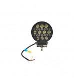 Proiector rotund LED cu DRL 9-80V, 36W, alb-galben, carcasa aluminiu IP67   Cod: DISPV90