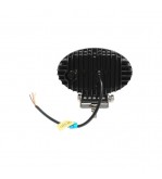 Proiector oval LED cu DRL 9-80V, 24W, alb-galben, carcasa aluminiu IP67 Breckner Germany Cod: DISPV95