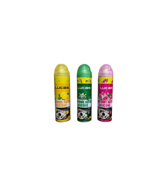 Spray siliconic pentru bord parfumat 220ml  intretinere si luciu  HL
