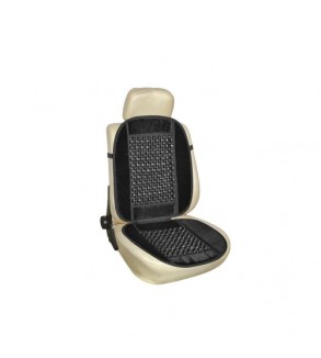 Husa  scaun auto universala  cu efect de masaj lemn si plus, prindere elastica, ventilata HL