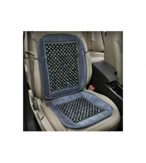 Husa  scaun auto universala  cu efect de masaj lemn si plus, prindere elastica, ventilata HL