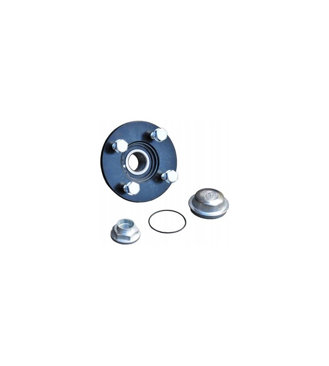 Butuc roata remorca 4x100 cu prezoane M12x1.5 si capac protectie Cod: HC-0203 Butuc roata remorca 4x100 cu prezoane M12x1.5 si capac protectie Cod: HC-0203