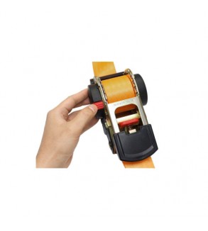 Chinga ancorare marfa cu clichet si retractie automata  25mm x 3,5m, 640Kg, 640 daN Cod: AH-003D