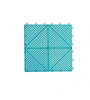 Pardoseala modulara ventilata  40x40x1,8cm  Culoare Verde Turcoaz  Cod: PM10031