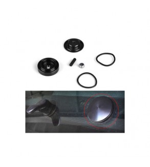 Dop decorativ universal aluminiu pentru anulare  stergator luneta Cod: FS-0101