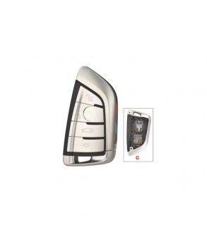 Carcasa telecomanda compatibila BMW, cu lamela, Cod: 1020G