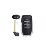 Carcasa telecomanda compatibila Toyota - Lexus , cu lamela, Cod: 4063-3