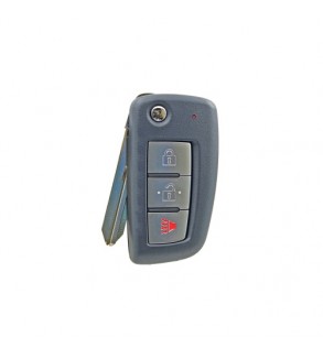 Carcasa telecomanda compatibila Nissan , cu lamela, Cod: 5040-2+1
