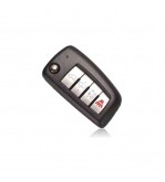 Carcasa telecomanda compatibila Nissan , cu lamela, Cod: 5040-3+1