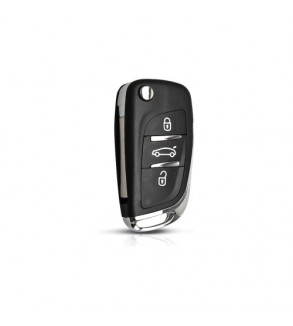 Carcasa telecomanda compatibila Peugeot - Citroen , cu lamela, Cod: 1111R