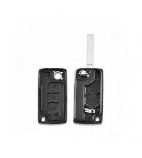 Carcasa telecomanda compatibila Peugeot - Citroen  , cu lamela, Cod: 1111V