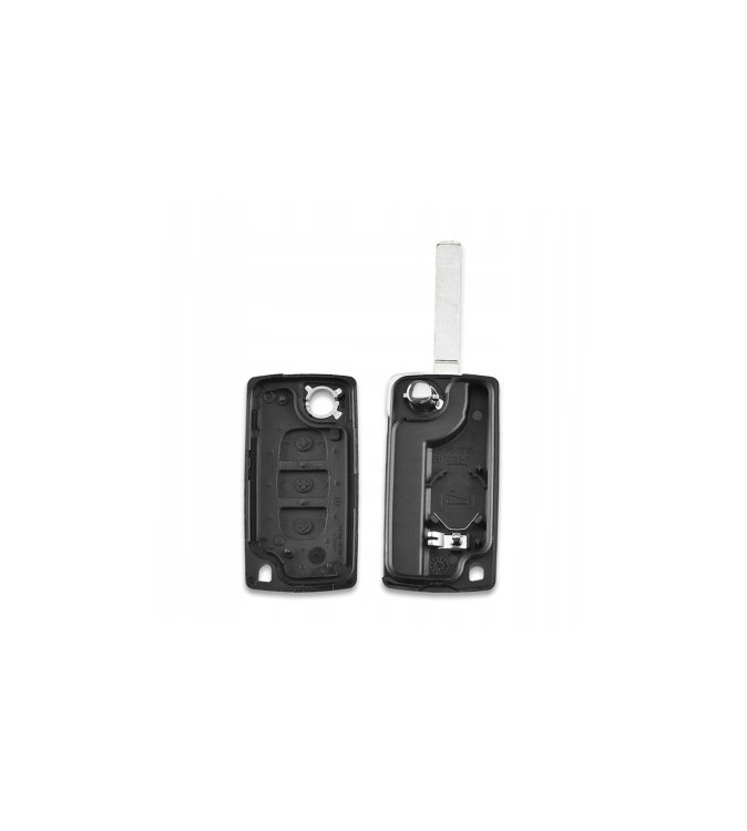 Carcasa telecomanda compatibila Peugeot - Citroen , cu lamela, Cod: 1112-VA2 Carcasa telecomanda compatibila Peugeot - Citroen , cu lamela, Cod: 1112-VA2