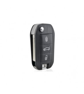 Carcasa telecomanda compatibila Peugeot - Citroen , cu lamela, Cod: 1021-T