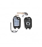 Carcasa telecomanda compatibila Peugeot - Citroen , cu lamela, Cod: 1021-T