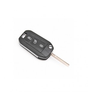 Carcasa telecomanda compatibila Peugeot - Citroen , cu lamela, Cod: 1021-L