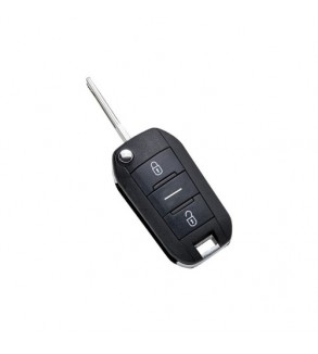 Carcasa telecomanda compatibila Peugeot - Citroen , cu lamela, Cod: 1021-D