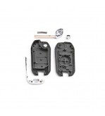 Carcasa telecomanda compatibila Peugeot - Citroen , cu lamela, Cod: 1021-D