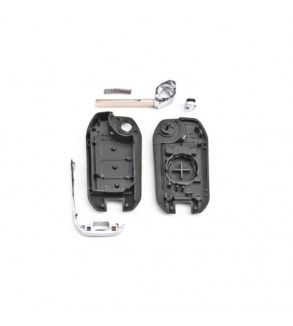 Carcasa telecomanda compatibila Peugeot - Citroen , cu lamela, Cod: 1021-D