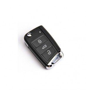 Carcasa telecomanda compatibila Volkswagen , cu lamela, Cod: 1328-1