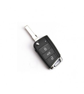 Carcasa telecomanda compatibila Volkswagen , cu lamela, Cod: 1328-1