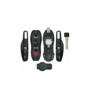 Carcasa telecomanda compatibila Porsche, cu lamela, Cod: 2640-3H