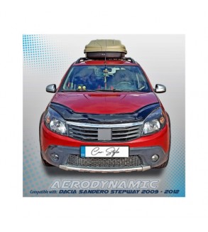 Deflector capota compatibil Dacia Sandero - Sandero Stepway 2009-2012  Cod: 15031 - DEF4