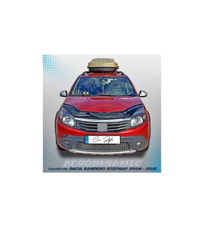 Deflector capota compatibil Dacia Sandero - Sandero Stepway 2009-2012  Cod: 15031 - DEF4