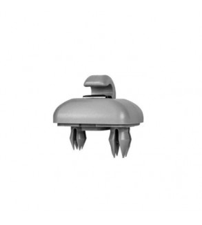 Set 2 Cleme suport parasolar gri compatibile Volkswagen, Audi, Skoda,  Cod: RAZ431 - RAZ432