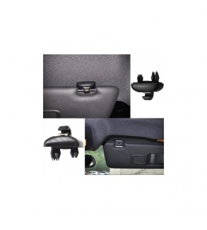 Set 2 Cleme suport parasolar gri compatibile Volkswagen, Audi, Skoda,  Cod: RAZ431 - RAZ432